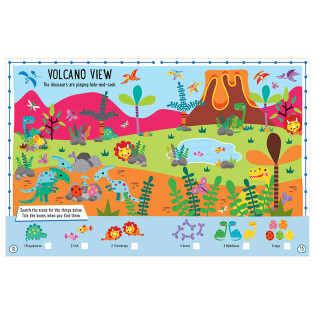 Balloon Stickers Dinosaur Island Activity Book - 2