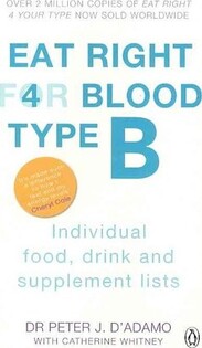 Eat Right For BLood Type B - Penguin Books