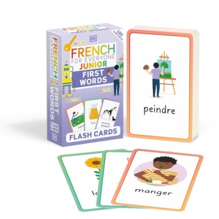 French for Everyone Junior First Words Flash Cards - Dorling Kindersley