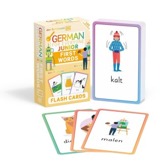 German for Everyone Junior First Words Flash Cards - Dorling Kindersley