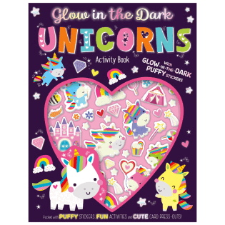 Glow in the Dark Unicorns Activity Book - Make Believe Ideas