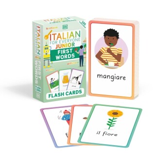 Italian for Everyone Junior First Words Flash Cards - Dorling Kindersley