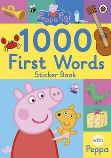 Peppa Pig: 1000 First Words Sticker Book - Penguin