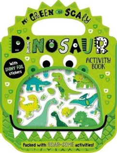 Shiny Stickers My Green And Scaly Dinosaur Activity Book - 2