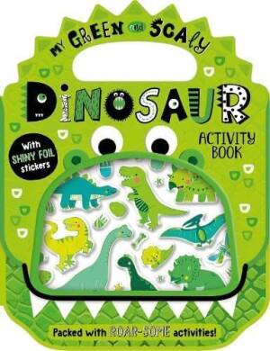 Shiny Stickers My Green And Scaly Dinosaur Activity Book - 2