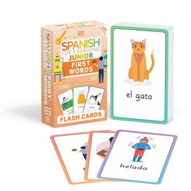 Spanish for Everyone Junior First Words Flash Cards - 1