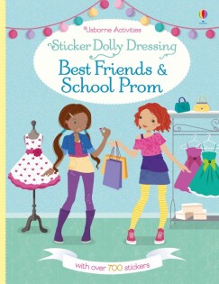 Sticker Dolly Dressing Best Friends and School Prom - 