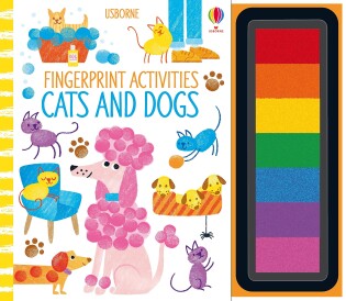 Fingerprint Activities Cats And Dogs - Usborne