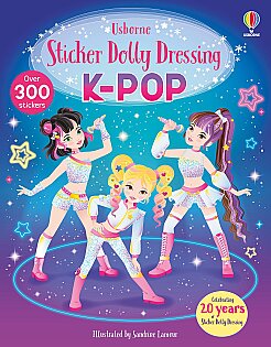 Usborne - Sticker Dolly Dressing K-POP - Usborne